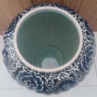 گلدان قدیمی بلژیکی ۴۷ سانتی، تمیز و خاص برای دکور|کلکسیون اشیاء عتیقه|قزوین, |دیوار