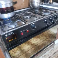 گاز فر دار تمام استیل پیلوت