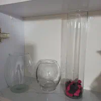 ۳ عدد تنگ شیشه ای