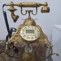 تلفن برنجی وبرنزی پایه دار وپایه سنگی
