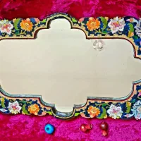 آینه تذهیب ومعرق  دست ساز زیبا|صنایع دستی و سایر لوازم تزئینی|مشهد, هفت تیر (آب و برق)|دیوار