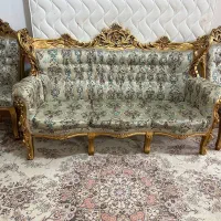 مبل سلطنتی 7نفره|مبلمان خانگی و میز عسلی|گرگان, |دیوار