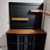 آینه کنسول طول ۱۸۰ و میز بار