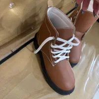 کفش نیم بوت عسلی