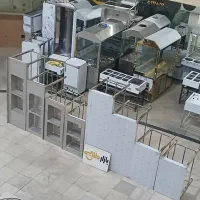 آرگون وان صنعتی دو لگنه ۱۰۰ سانت صنعتی تنور گلی|کافی‌شاپ و رستوران|تهران, لاله زار|دیوار