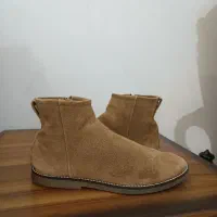 یک جفت بوت اورجینال مارک زارا ZARA سایز ۳۹|کیف، کفش، کمربند|رباط‌کریم, رباط‌کریم|دیوار