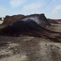 کود گاوی پوسیده وخاک باغچه