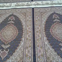 فرش دستبافت ریز ماهی خوی نقشه استاد کمال الملک