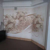 نصب کاغذ دیواری وپوستر|خدمات پیشه و مهارت|نیشابور, شهرک فیروزه|دیوار