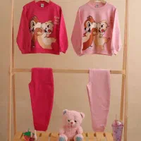 ست بلوز و شلوار جذاب دخترانه سنجاب