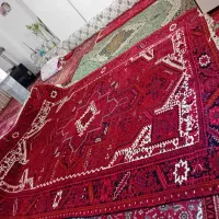 یک فرش ۱۲ متری قدیمی کقالق بافت قدیم هست|فرش|اهر, |دیوار