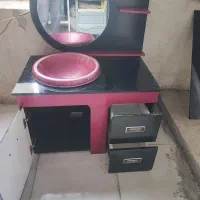 روشویی کابینتی با اینه|لوازم سرویس بهداشتی|سنندج, |دیوار