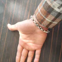 دستبند نقره ایتالیایی|جواهرات|کرمانشاه, |دیوار