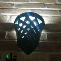چراغ سفالی لوستری و دیواری|لوستر و چراغ آویز|یزد, |دیوار