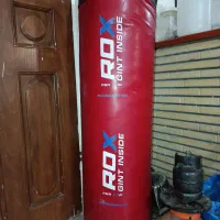 کیسه بوکس در حد نو + قلاب و زنجیر آویز