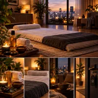 ماساژ ریلکسی در منزل (هوم ویزیت)