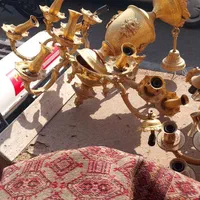 خرید فروش لوستر طلایی وابکاری|لوستر و چراغ آویز|تهران, شهرآرا|دیوار