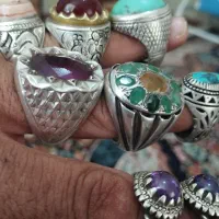 انگشترهای نقره دستساز|جواهرات|خوانسار, |دیوار