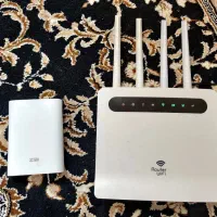 ۲ عدد مودم سیم کارت خور|مودم و تجهیزات شبکه|اشتهارد, |دیوار