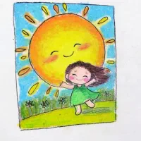 نقاشی رنگین کمان