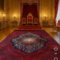 فرش وینتیج 1500شانه کد ۶۶۸۸