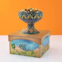 ظروف زیبا ویژه شب یلدا|ظروف سرو و پذیرایی|اصفهان, باغ زرشک|دیوار