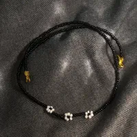 گردنبند دست ساز دیزی مشکی