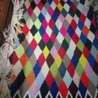 گلیم دستباف سنتی|گلیم، جاجیم، گبه|مسجد سلیمان, |دیوار