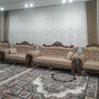 مبل سلطنتی 7نفره|مبلمان خانگی و میز عسلی|بیرجند, |دیوار