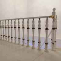 نرده پلیمری استیل ضدزنگ، شیک، ایمن و ماندگار|خدمات پیشه و مهارت|خرمآباد, |دیوار