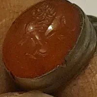 انگشتر نشان ساسانی...عقیق دیار کهن