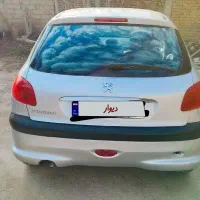 206تیپ2مدل1384نقره ای|خودرو سواری و وانت|گنبد کاووس, |دیوار