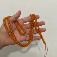 تسبیح کهربا رگه دار 101 عددی کلکسیونی|زیورآلات و اکسسوری|مهاباد (آذربایجان غربی), |دیوار