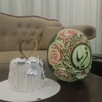 حکاکی هندوانه|خدمات پذیرایی، مراسم|زاهدان, |دیوار