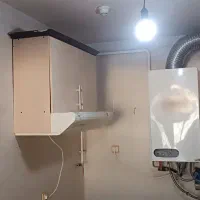 هود کن ، کابیت mdf ، سینک تک لگن