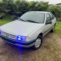 پژو 405 دو گانه شرکت مدل 86