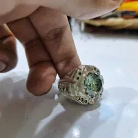 انگشتر نقره دست سازه موزانایت|جواهرات|مراغه, |دیوار