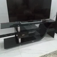 میز تلویزیون شیشه ای