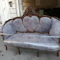 مبل استیل ۹نفره چوب راش