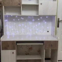 ست میز تحریر و تخت به همراه تشک طبی