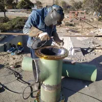 جوشکاری سیار گاز و پلیت