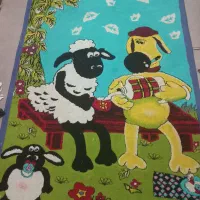 فرش اتاق کودک ۴ متری