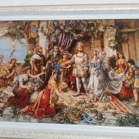 مراسم تاجگذاری دستبافت