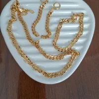 نیم ست کارتیه طرح طلا