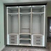 ساخت کابینت ام دی اف|کتابخانه، شلف، قفسههای دیواری|بومهن, |دیوار