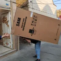 اتوبارشهرری ،اجسام سنگین.یخچال ساید،کارگر خالی