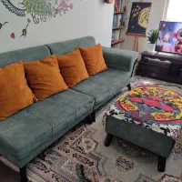 مبل هفت نفره|مبلمان خانگی و میز عسلی|تهران, نظام‌آباد|دیوار