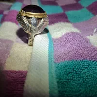 انگشتر نقره با رکاب طرح دو کبوتر قرینه|جواهرات|زابل, |دیوار