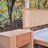 سرویس خواب راش حصیری|تخت و سرویس خواب|شیراز, گویم|دیوار