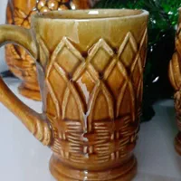 پارچه و لیوان شکلات خوری  انگورخوری قدیمی|صنایع دستی و سایر لوازم تزئینی|مشهد, هنرستان|دیوار